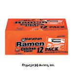 Maruchan Ramen Noodle Soup Chicken Pack Center Front Picture