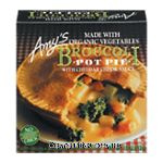 Amy's&nbsp;Pot Pie&nbsp;broccoli pot pie with cheddar cheese sauce Center Front Picture