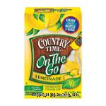 Country Time&nbsp;Drink Mix&nbsp;On The Go Lemonade 10 Packets Center Front Picture