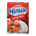 Kraft Minute&nbsp;Rice&nbsp;Instant Enriched Long Grain White Center Front Picture