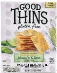 Good Thins  jalapeno & lime, made with corn, box Center Front Picture