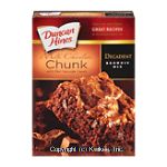 Duncan Hines&nbsp;Brownies&nbsp;Chocolate Lover's Milk Chocolate Chunk Center Front Picture