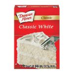 Duncan Hines&nbsp;Cake Mix&nbsp;Moist Deluxe Classic White Center Front Picture