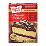 Duncan Hines&nbsp;Cake Mix&nbsp;Moist Deluxe Classic Yellow Center Front Picture
