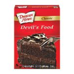 Duncan Hines&nbsp;Cake Mix&nbsp;Moist Deluxe Devil's Food Center Front Picture