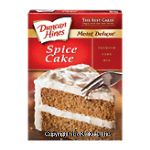 Duncan Hines&nbsp;Moist Deluxe&nbsp;spice cake premium cake mix Center Front Picture