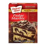 Duncan Hines&nbsp;Moist Deluxe&nbsp;fudge marble premium cake mix Center Front Picture