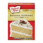 Duncan Hines&nbsp;Cake Mix&nbsp;Moist Deluxe Banana Supreme Center Front Picture