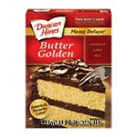 Duncan Hines&nbsp;Cake Mix&nbsp;Moist Deluxe Butter Recipe Golden Center Front Picture