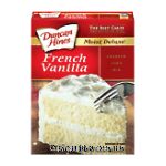 Duncan Hines&nbsp;Cake Mix&nbsp;Moist Deluxe French Vanilla Center Front Picture