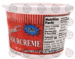 Lakeview Farms  sourcreme, plastic tub Center Front Picture