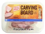 Oscar Mayer Carving Board slow cooked ham browned with caramel color Center Front Picture