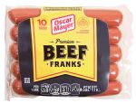 Oscar Mayer  premium beef franks, 10 count Center Front Picture