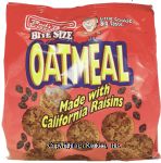 Bud's Best&nbsp;&nbsp;bite size oatmeal made with california raisins Center Front Picture