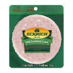 Eckrich&nbsp;&nbsp;old fashioned loaf sliced Center Front Picture