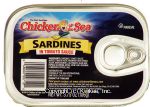 Chicken Of The Sea&nbsp;&nbsp;sardines in tomato sauce Center Front Picture