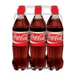 Coca-Cola Classic&nbsp;&nbsp;cola, 6-pack 24-ounce bottles Center Front Picture