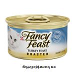 Fancy Feast&nbsp;Cat Food&nbsp;Roasted Turkey Feast Center Front Picture