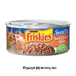 Friskies Wet&nbsp;Cat Food&nbsp;Beef & Chicken Entree Center Front Picture