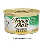 Fancy Feast&nbsp;Cat Food&nbsp;Flaked Trout Feast Center Front Picture