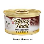 Fancy Feast Cat Food Tender Beef Feast Center Front Picture