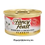Fancy Feast&nbsp;Cat Food&nbsp;Tender Beef & Chicken Feast Center Front Picture