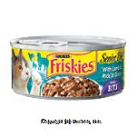 Friskies Wet&nbsp;Cat Food&nbsp;Sliced w/Lamb & Rice In Gravy Center Front Picture