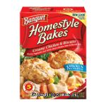 Banquet Homestyle Bakes&nbsp;&nbsp;Creamy Chicken & Biscuits Center Front Picture