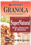 Breadshop&nbsp;&nbsp;super natural whole grain cereal with almonds & raisins, sweetened with honey Center Front Picture