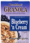 Breadshops&nbsp;&nbsp;blueberry 'n cream gourmet granola whole grain cereal sweetened with real fruit juice Center Front Picture