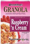 Breadshop&nbsp;&nbsp;raspberry 'n cream gourmet granola sweetened with real fruit juice Center Front Picture