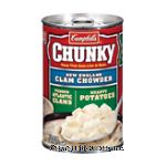 Campbell's Chunky Soup Rts New England Clam Chowder Center Front Picture