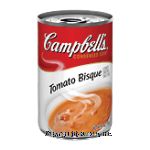 Campbell's&nbsp;Special Selections&nbsp;tomato bisque a cream of tomato with tomato pieces condensed soup Center Front Picture