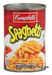 Campbell's&nbsp;Spaghetti Canned Pasta&nbsp;Pasta w/Tomato Sauce & Cheese Center Front Picture