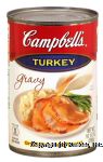 Campbell's&nbsp;Turkey Gravy&nbsp;w/Natural Turkey Stock Center Front Picture