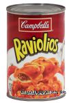 Campbell's&nbsp;Raviolios&nbsp;beef ravioli in meat sauce Center Front Picture