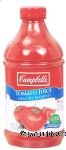 Campbell's&nbsp;Healthy Request&nbsp;tomato juice Center Front Picture