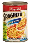 Campbell's&nbsp;Spaghettios&nbsp;pasta with tomato & cheese sauce plus calcium Center Front Picture