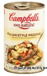 Campbell's&nbsp;Select&nbsp;italian-style wedding meatballs & spinach in chicken broth readu to serve soup Center Front Picture