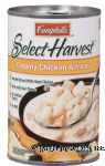 Campbell's&nbsp;Select Harvest&nbsp;creamy chicken alfredo  Center Front Picture