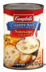 Campbell's&nbsp;&nbsp;country style sausage gravy made with real sausage Center Front Picture