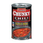 Campbell's&nbsp;Chunky&nbsp;chili with beans, sizzlin' steak, grilled steak chili with beans Center Front Picture