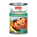 Campbell's&nbsp;Select&nbsp;Healthy Request; Mexican style chicken tortilla prepared soup Center Front Picture