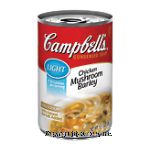Campbell's&nbsp;&nbsp;chicken mushroom barley condensed soup Center Front Picture