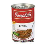 Campbell's&nbsp;&nbsp;lentil condensed soup Center Front Picture