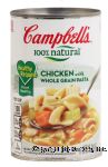 Campbell's&nbsp;Select&nbsp;Healthy Request; chicken with egg noodles ready to serve soup Center Front Picture