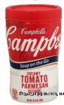 Campbell's&nbsp;Soup At Hand&nbsp;creamy tomato parmesan bisque soup Center Front Picture