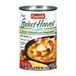 Campbell's&nbsp;Select Harvest&nbsp;savory chicken with vegetables, light Center Front Picture