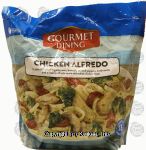 Gourmet Dining&nbsp;&nbsp;chicken alfredo with vegetables, individually bagged ingredients Center Front Picture