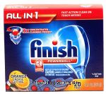 Electrasol&nbsp;3 In 1 Tabs&nbsp;orange scent automatic dishwasher tablets with jet-dry power ball, 20-tabs, equals 60 oz. powder Center Front Picture